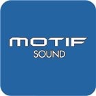 Logo of Motif Sound, a brand associated with musical instruments like synthesizers and pianos.