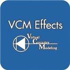 Logo of VCM Effects, representing Virtual Circuitry Modeling technology for digital pianos and keyboards.