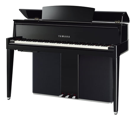yamaha avantgrand n2 polished ebony hybrid piano