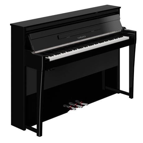 yamaha avantgrand nu1xa polished ebony hybrid piano