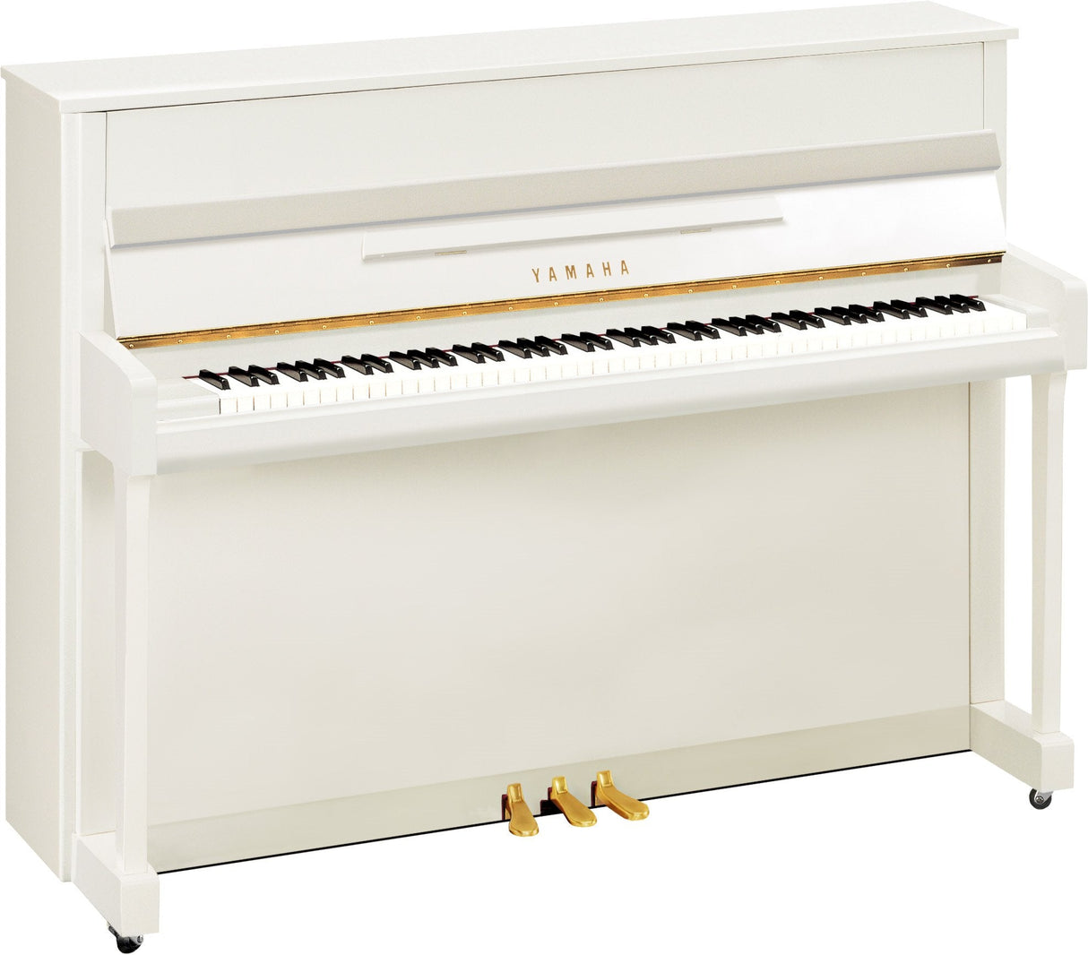yamaha b2 upright piano polished white price