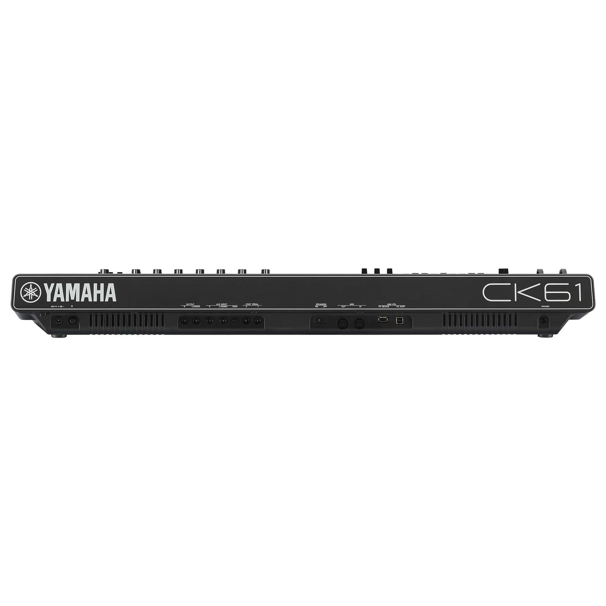 yamaha ck61 black connectivity back panel