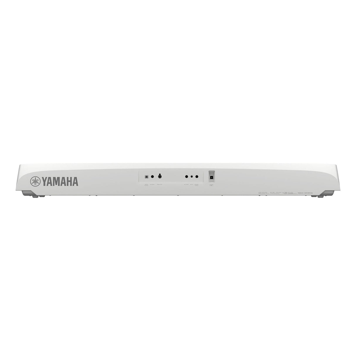 yamaha dgx670 white connectivity back panel