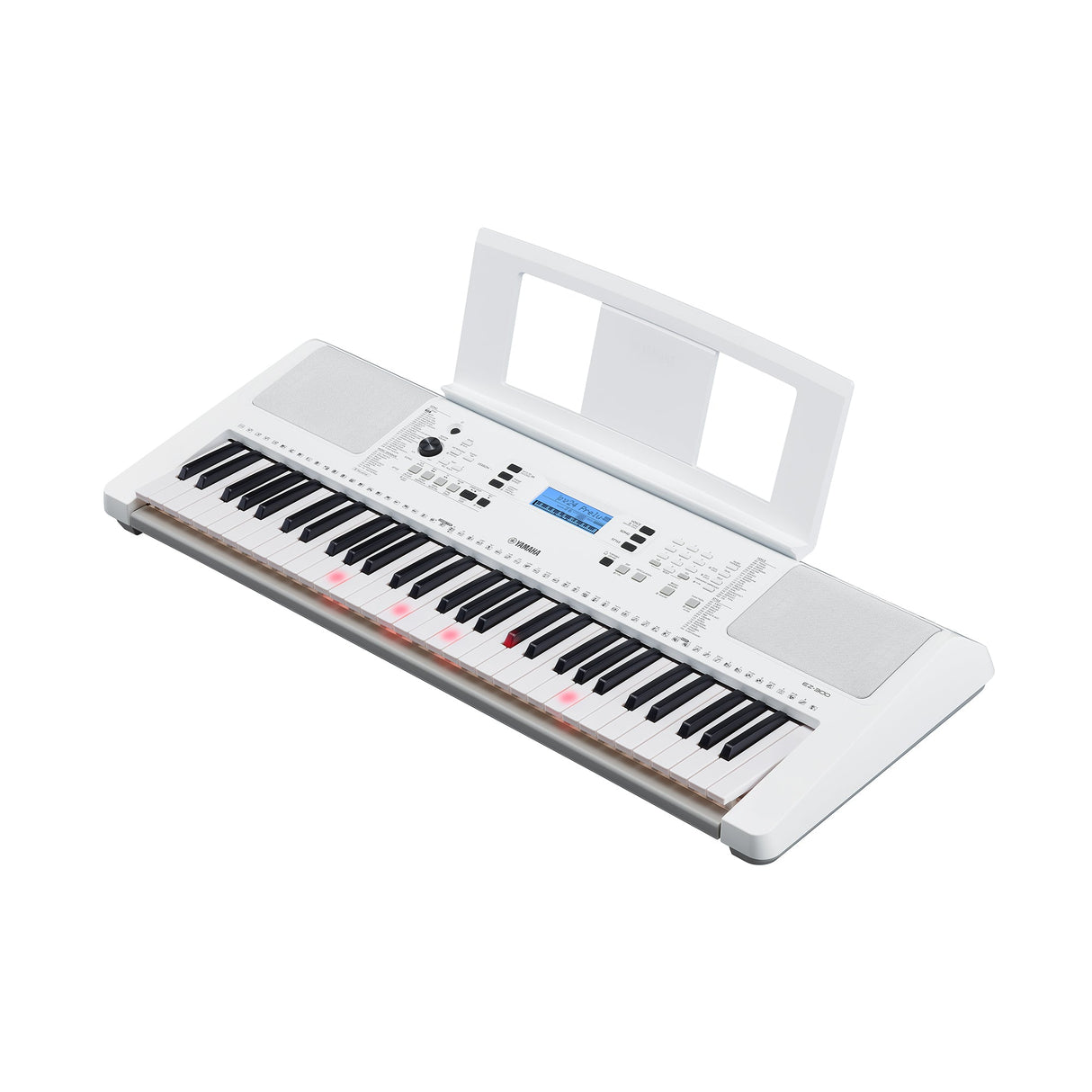 yamaha ez300 white keyboard with light up keys