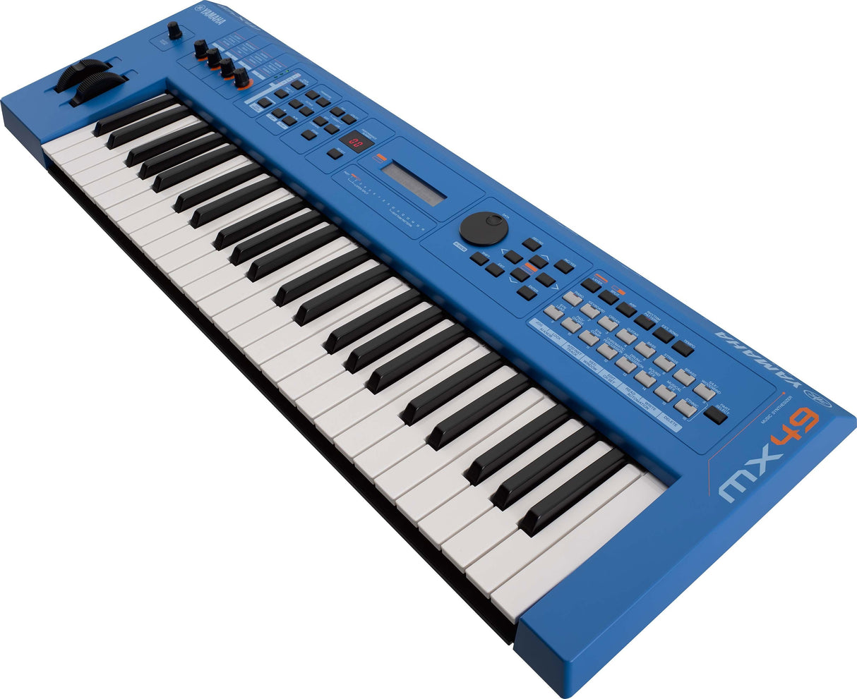 yamaha mx49 blue 49 key keyboard