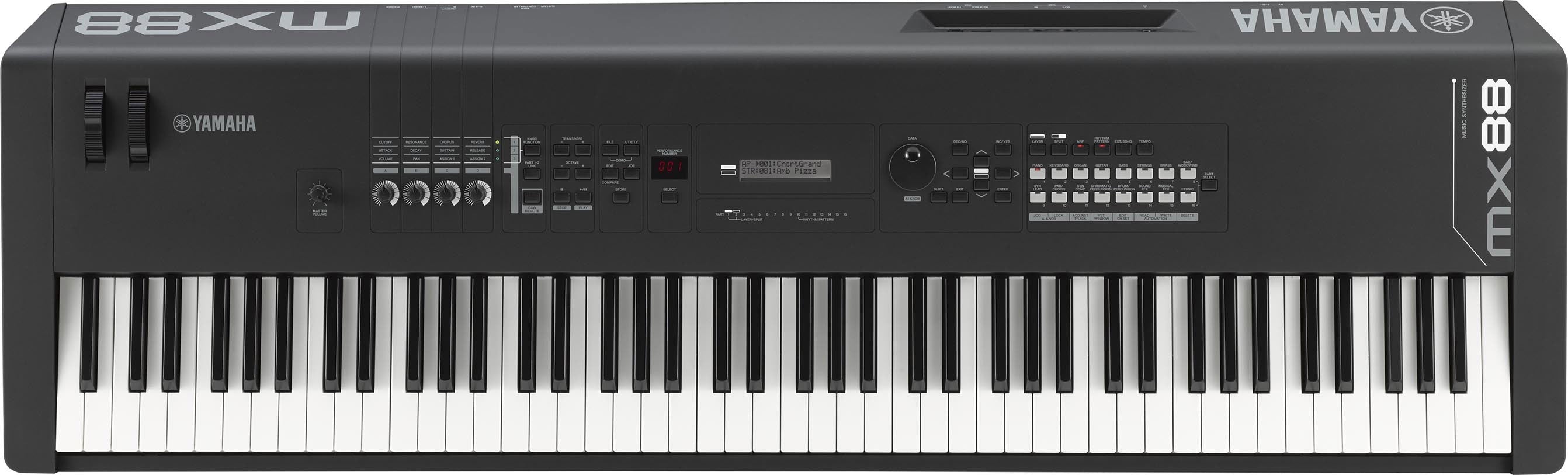 Yamaha MX88 Keyboard (88-Key Synthesizer) – Apex Piano Showroom