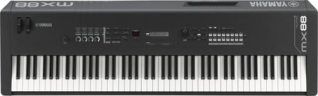 yamaha mx88 black 88 key synthesizer