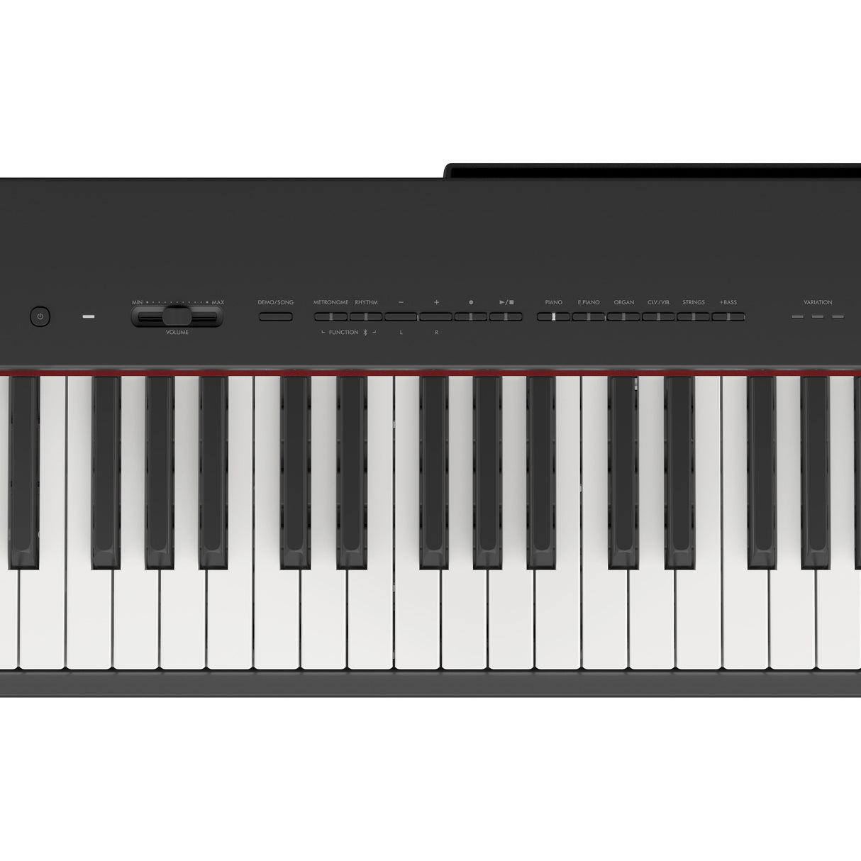 yamaha p225 black polyphony controls