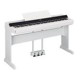 yamaha ps500 white stand pedals p series piano