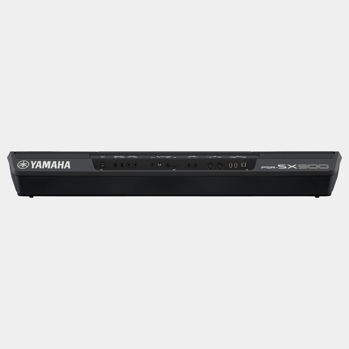 yamaha psr sx900 black connectivity back panel