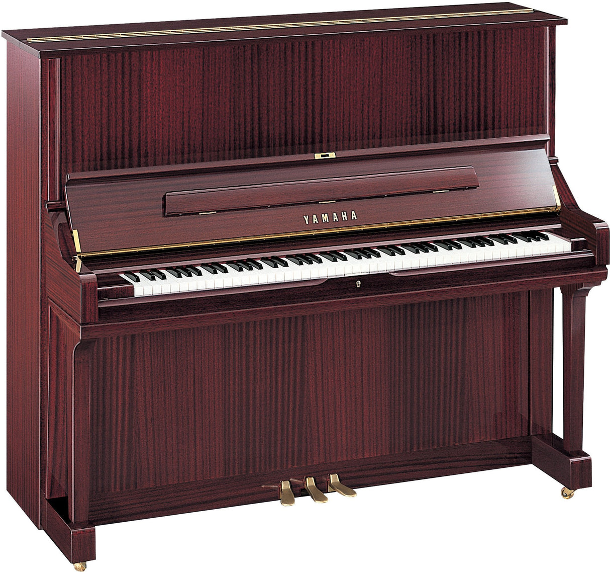 yamaha u3 upright piano polished mahogany